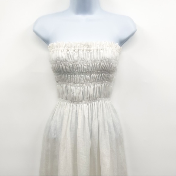 SIR the label Cream Maxi Dress for Elegant Occasions - Picture 6 of 16